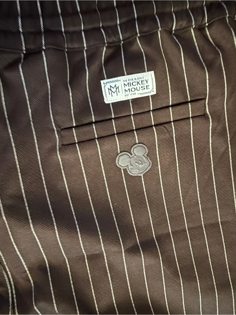 Men's brown Pinstripe  Pants size XL